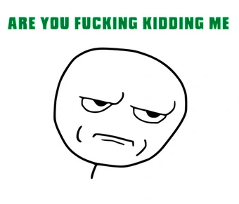 Are you fucking kidding me